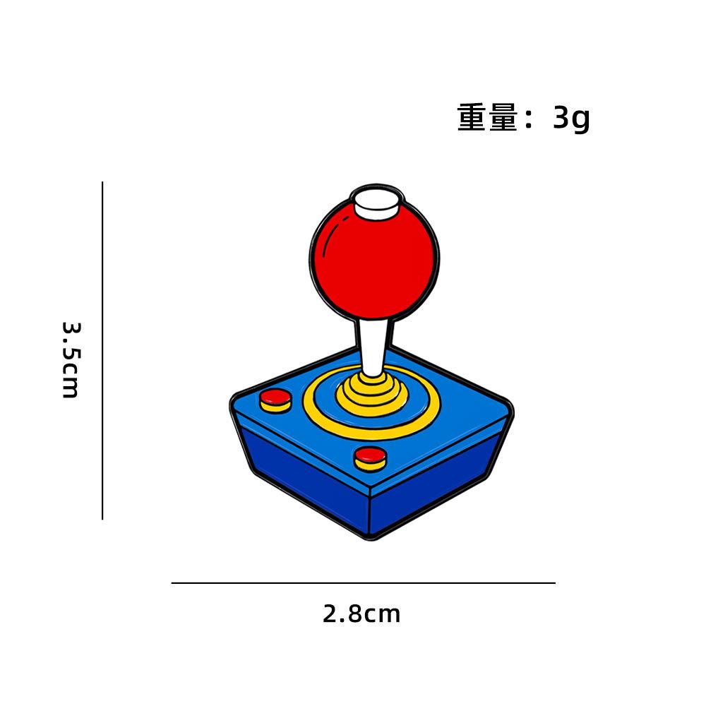 Creative tide play game console series brooch arcade joystick game console theme metal badge clothes schoolbag accessories
Creative tide play game console series brooch arcade joystick game console theme metal badge clothes schoolbag accessories