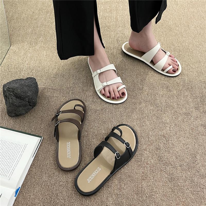 Cool slippers women s summer outer wear new toes pinch feet seaside beach sandals niche 35 чёрный
Cool slippers women s summer outer wear new toes pinch feet seaside beach sandals niche 35 чёрный