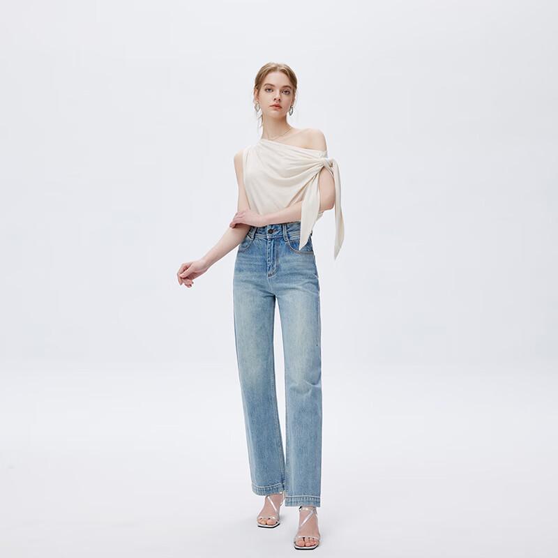 Fengxun Pure Cotton Slim-Fit Jeans 27
Fengxun Pure Cotton Slim-Fit Jeans 27