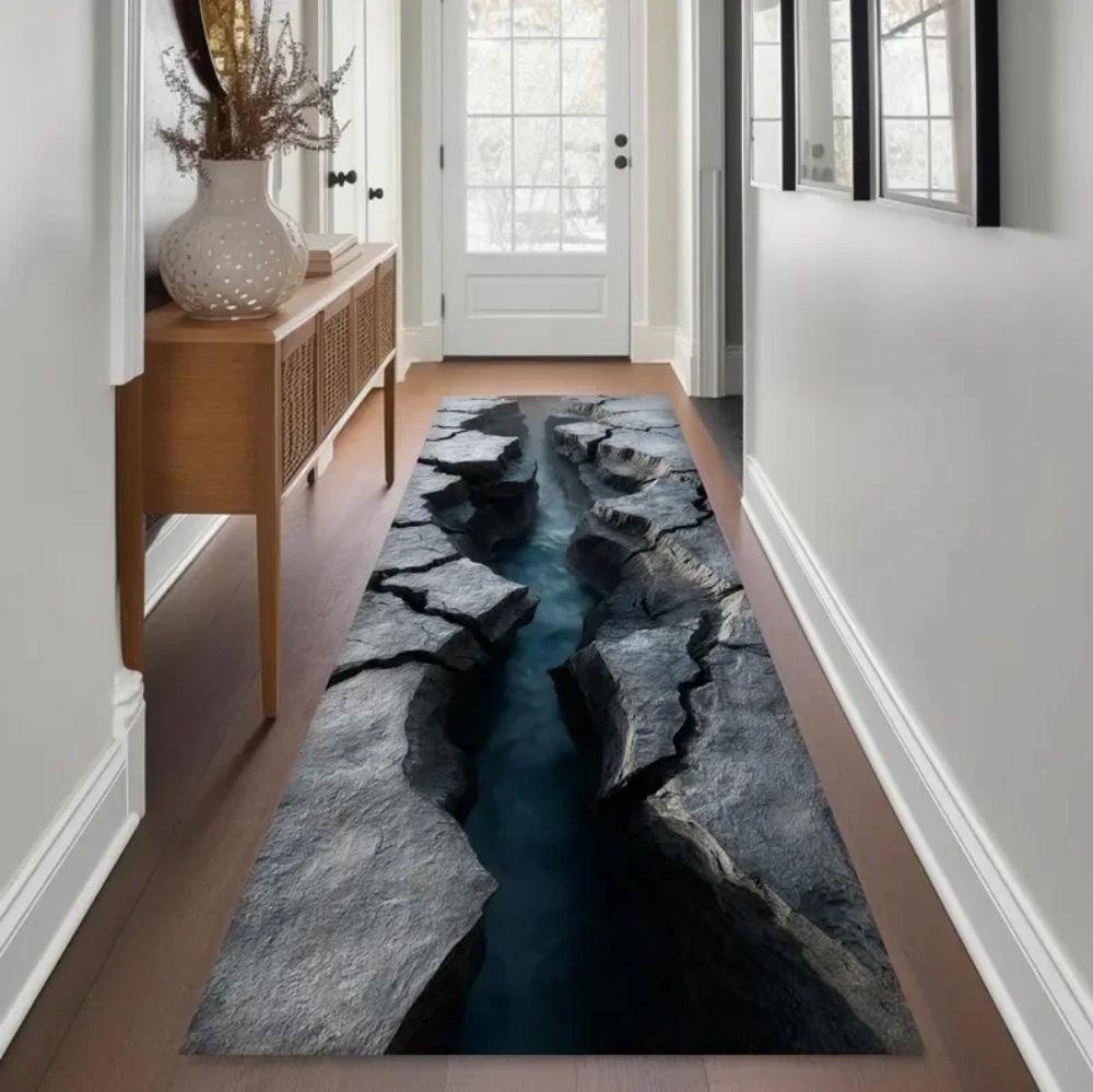 VIKAMA 3D Optical Illusion Carpet Waterfall Abyss Entrance Hallway Mat Soft Bedside Rug for Bedroom Home Decor 40x120cm 16x47inch
VIKAMA 3D Optical Illusion Carpet Waterfall Abyss Entrance Hallway Mat Soft Bedside Rug for Bedroom Home Decor 40x120cm 16x47inch