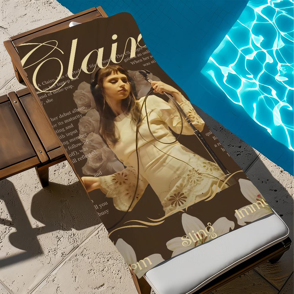 Singer C-charm Towel Beach Quick Dry Soft C-Clairo Pool Towels Gift for Travel Gym Shower Camping sports W30*H60(CM)
Singer C-charm Towel Beach Quick Dry Soft C-Clairo Pool Towels Gift for Travel Gym Shower Camping sports W30*H60(CM)