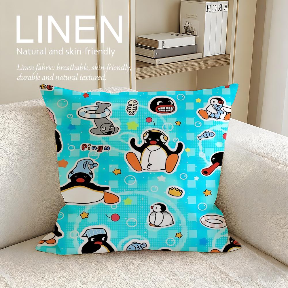 Kids Pingu Cushion Cover Pillowcase Set Pcs x x Breathable Washable Sofa Cushion Cover 30X30cm
Kids Pingu Cushion Cover Pillowcase Set Pcs x x Breathable Washable Sofa Cushion Cover 30X30cm