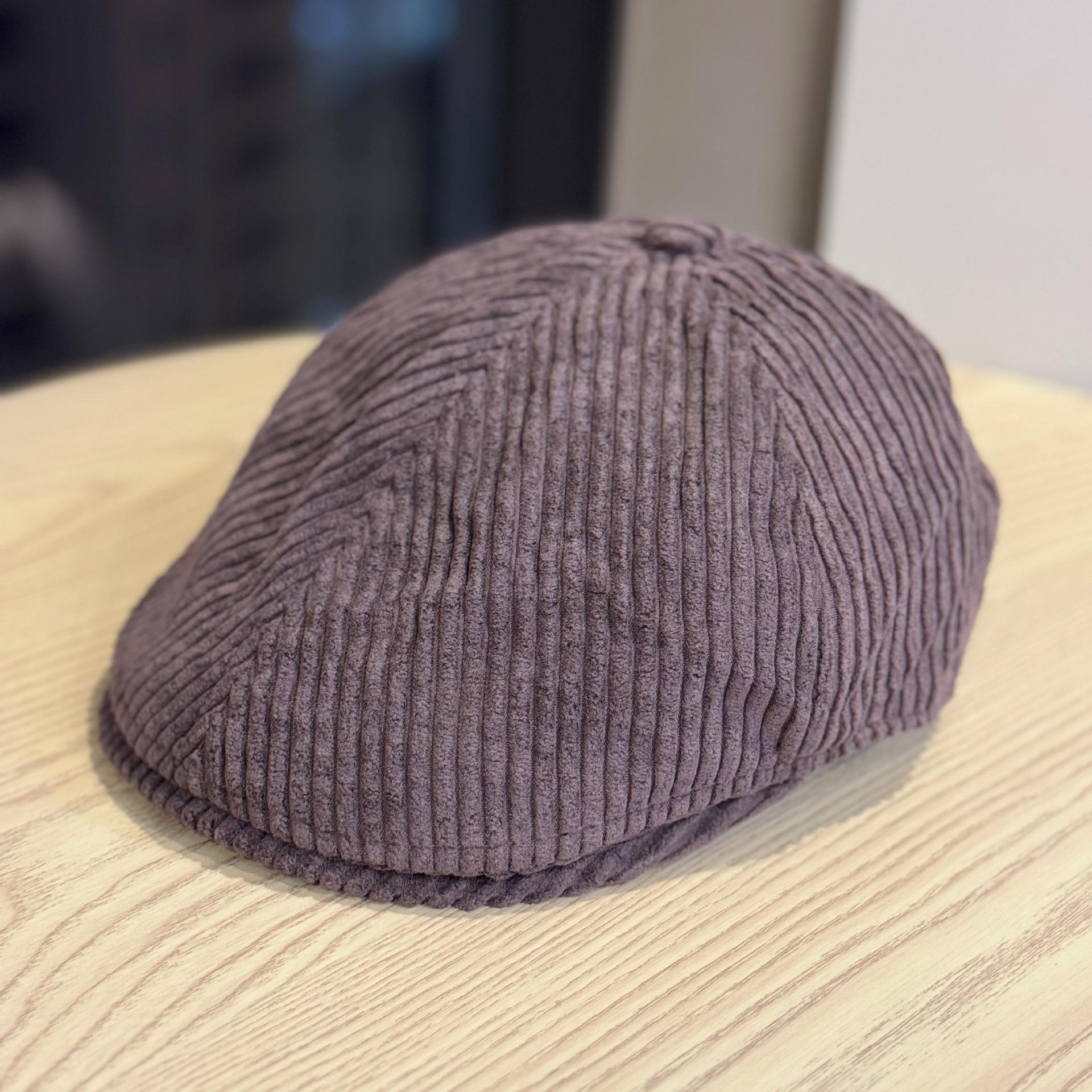 Корейская ретро полосатая вельветовая кепка вперед для мужчин и женщин Осень и зима Кепка газетчика в британском стиле Универсальный стройнящий берет Adjustable
Корейская ретро полосатая вельветовая кепка вперед для мужчин и женщин Осень и зима Кепка газетчика в британском стиле Универсальный стройнящий берет Adjustable