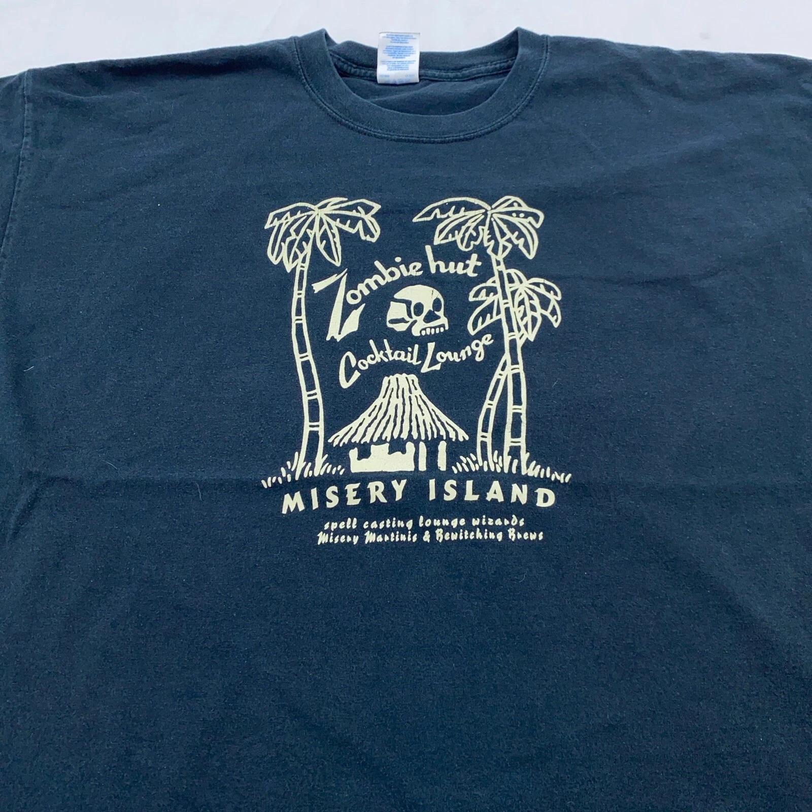 ZOMBIE HUT COCKTAIL LOUNGE MISERY ISLAND T-Shirt 2XL Brooklyn tiki bar M
ZOMBIE HUT COCKTAIL LOUNGE MISERY ISLAND T-Shirt 2XL Brooklyn tiki bar M