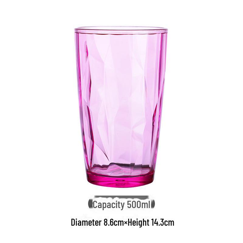 Акриловый ударопрочный красочный стакан для напитков для дома, бара или караоке 210-500ML
Акриловый ударопрочный красочный стакан для напитков для дома, бара или караоке 210-500ML