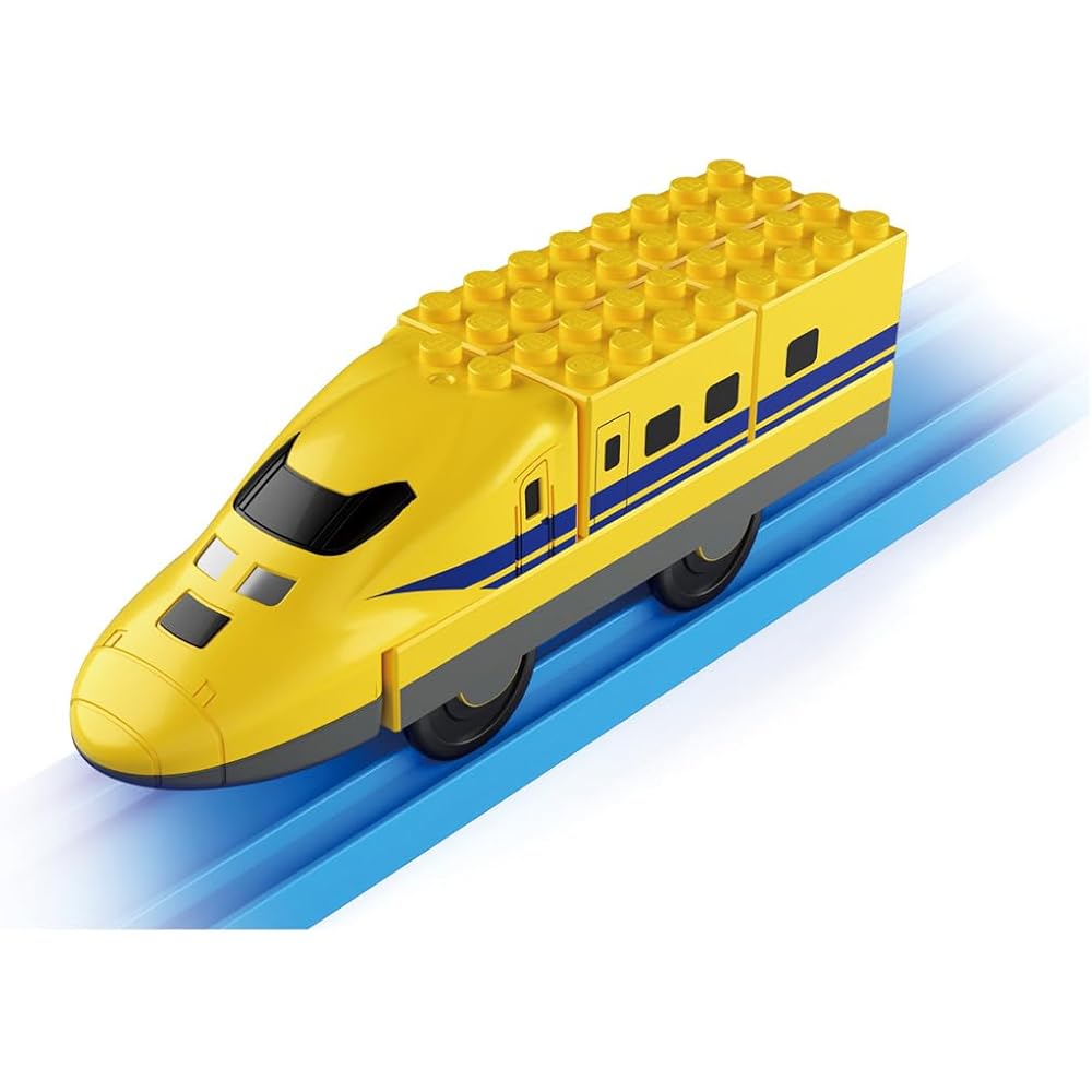 Tomica Plarail Block 923 Doctor Yellow Train Set Toy with Building Blocks
Tomica Plarail Block 923 Doctor Yellow Train Set Toy with Building Blocks
