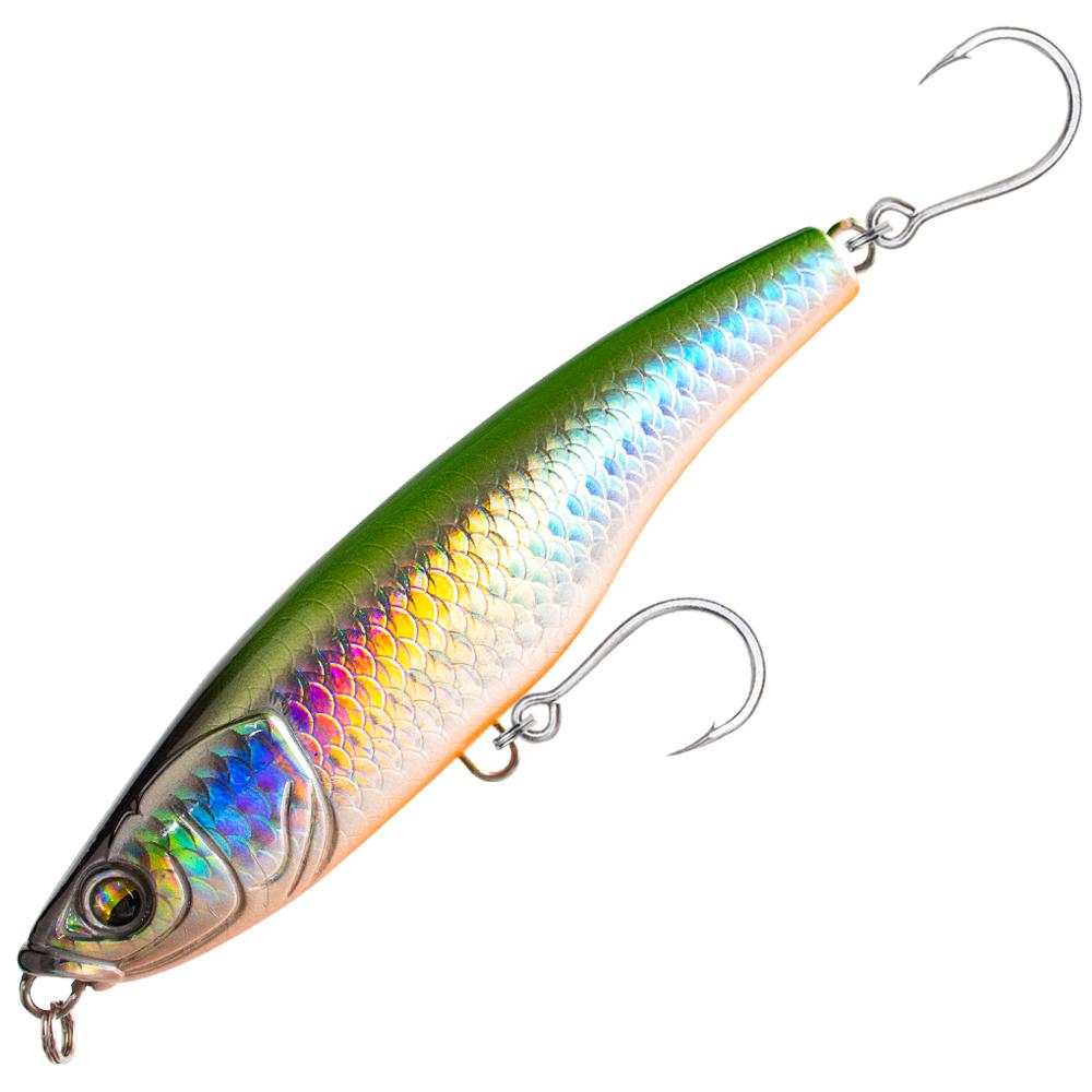 ALASICKA ABS Plastic Large Sinking Pencil for Sea Trolling Artificial Sinking Type Slow-sinking Hard Bait Bright Tin Single Hook
ALASICKA ABS Plastic Large Sinking Pencil for Sea Trolling Artificial Sinking Type Slow-sinking Hard Bait Bright Tin Single Hook