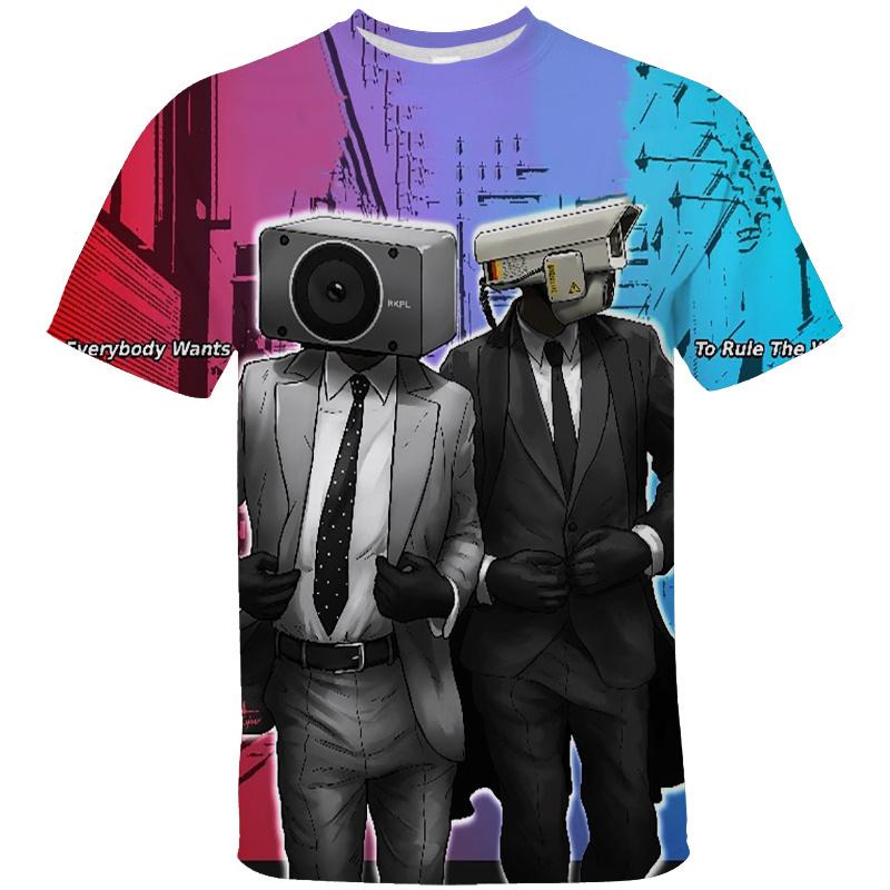 3D Забавная футболка с принтом туалета, мультяшная футболка с графикой камеры, мужская, детская, модная уличная одежда, футболка L
3D Забавная футболка с принтом туалета, мультяшная футболка с графикой камеры, мужская, детская, модная уличная одежда, футболка L