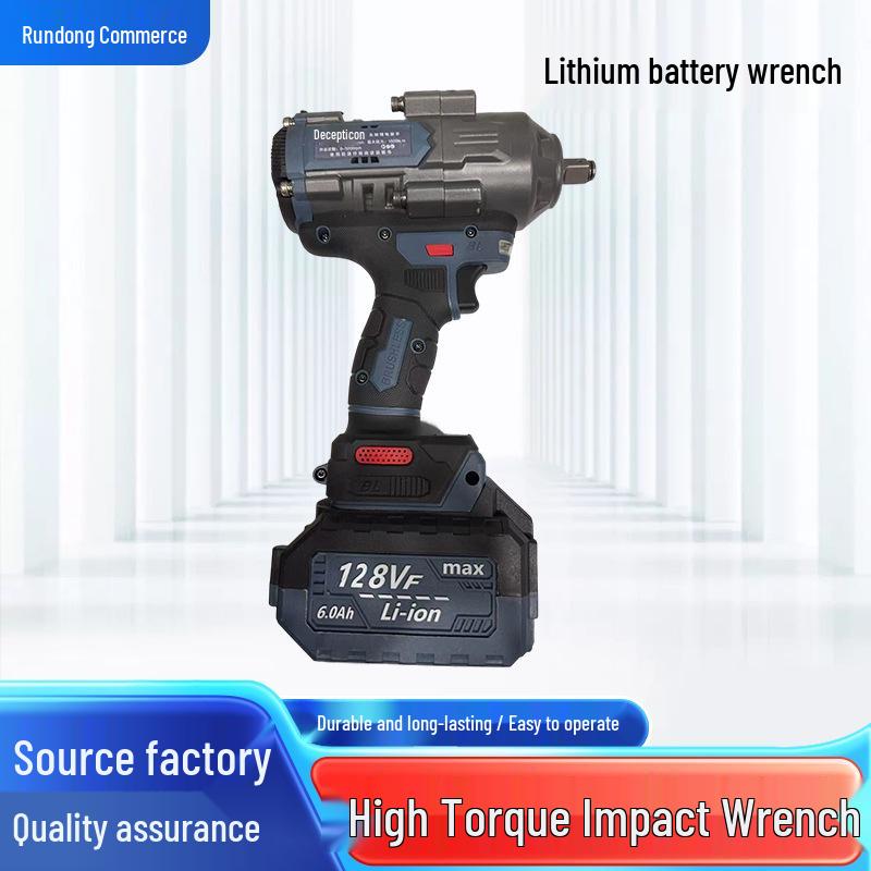 High-Torque Brushless Electric Impact Wrench with Lithium Battery and Large Capacity Socket 500 Torque
High-Torque Brushless Electric Impact Wrench with Lithium Battery and Large Capacity Socket 500 Torque