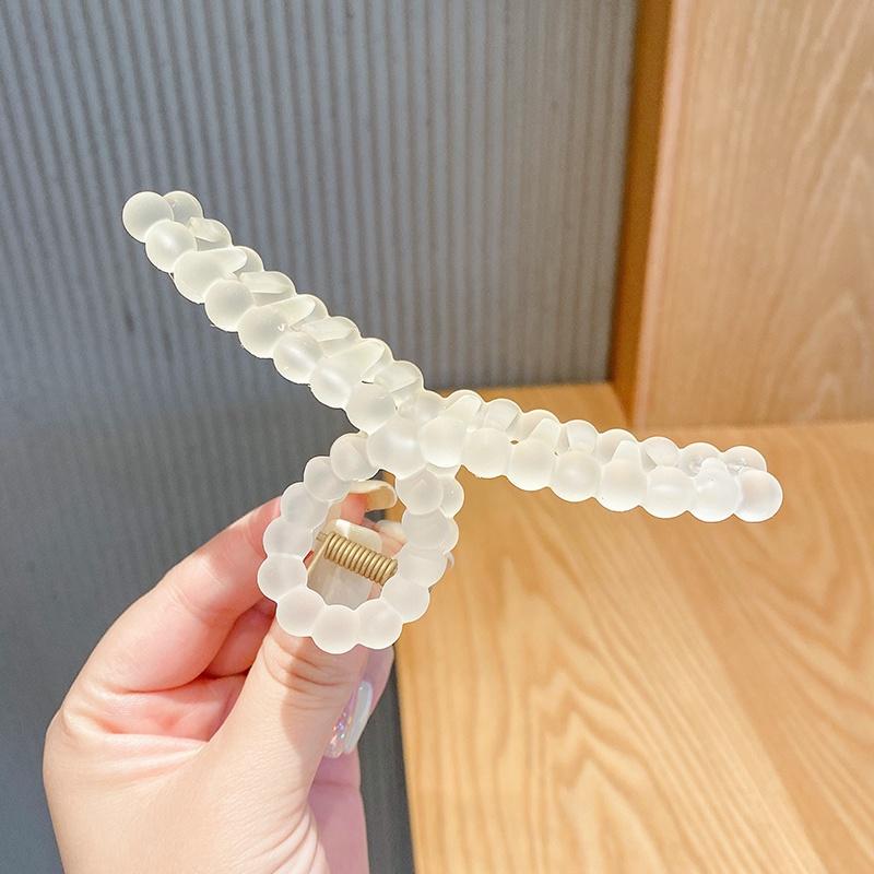 Frosted Translucent Hair Clip Back of Head Plate Hair Shark Clip Female Exquisite Hair Accessories жовтий
Frosted Translucent Hair Clip Back of Head Plate Hair Shark Clip Female Exquisite Hair Accessories жовтий
