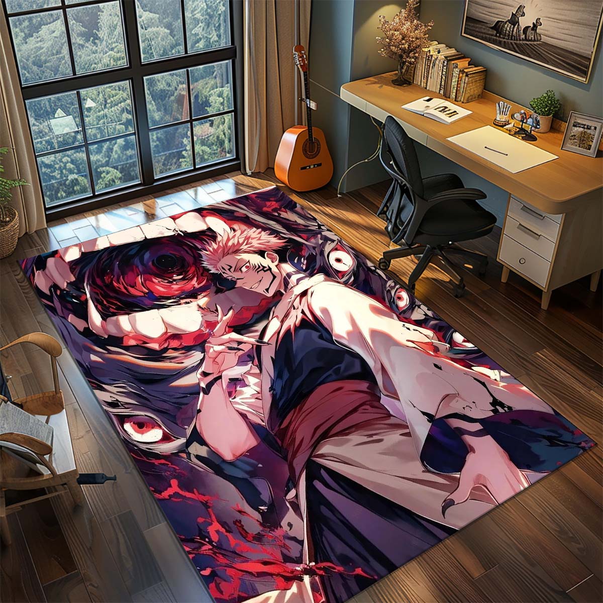 Jujutsu Kaisen Anime Rug Carpet Large Area Rug Non Slip Washable Floor Mat Gamer Room Bedroom Home Decor 60x90cm
Jujutsu Kaisen Anime Rug Carpet Large Area Rug Non Slip Washable Floor Mat Gamer Room Bedroom Home Decor 60x90cm
