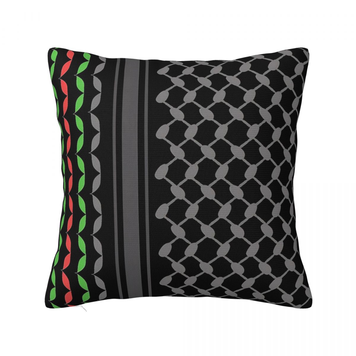 Palestine Multi Colors Keffiyeh In Black Pillow Cover Soft Pillow Case Cushion Cover Funny Pillowcases For Living Room Chair 12x12Inch
Palestine Multi Colors Keffiyeh In Black Pillow Cover Soft Pillow Case Cushion Cover Funny Pillowcases For Living Room Chair 12x12Inch