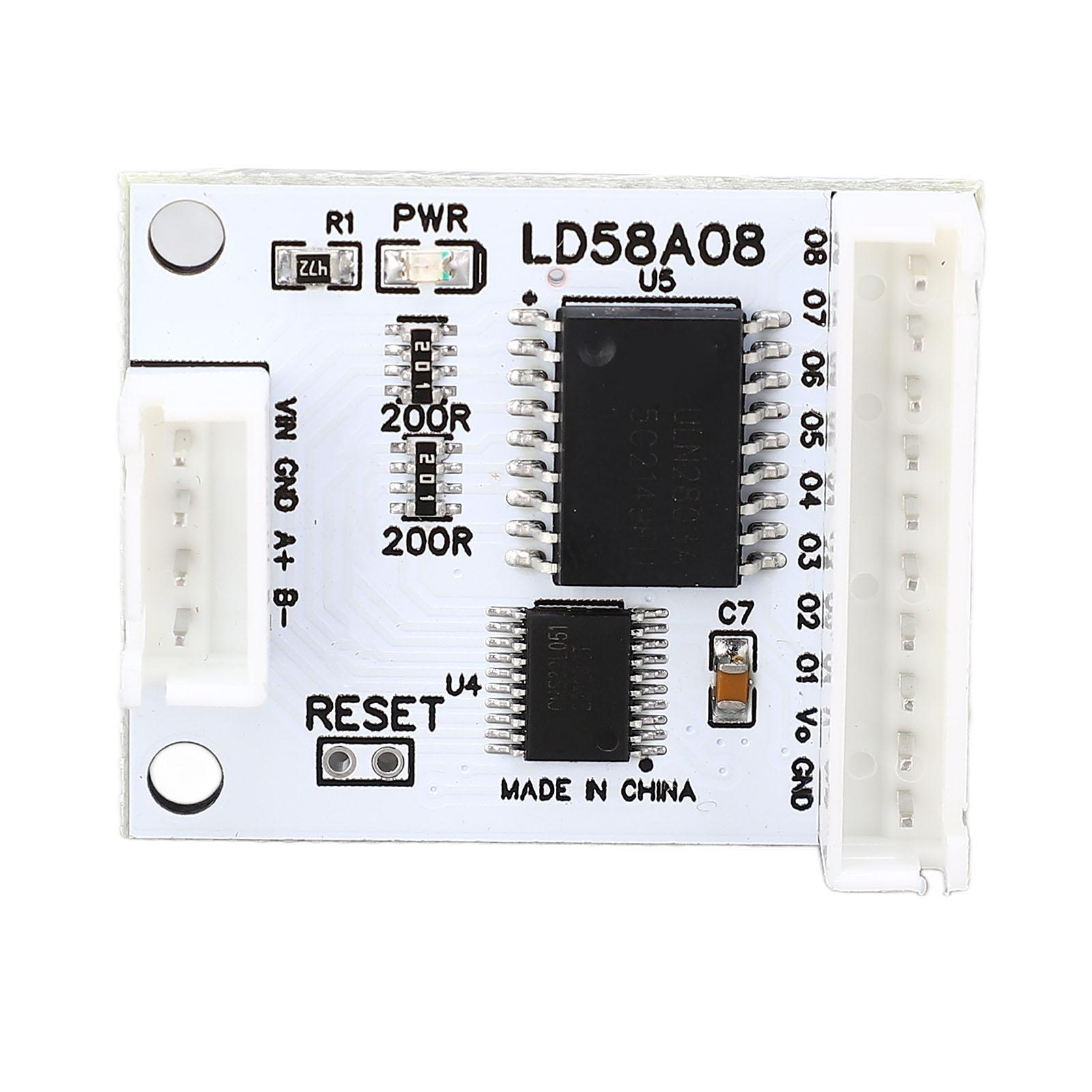 8 Channel RS485 to PWM Output Transistor Driver Module Multifunctional DO Control Board with Pins
8 Channel RS485 to PWM Output Transistor Driver Module Multifunctional DO Control Board with Pins