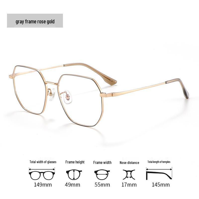 Очки из чистого титана в стиле ретро-многоугольник для женщин, очки для миопии в полной оправе, дизайн, стройнящий квадратные и круглые лица.
Очки из чистого титана в стиле ретро-многоугольник для женщин, очки для миопии в полной оправе, дизайн, стройнящий квадратные и круглые лица.