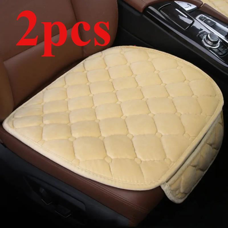 The plush car seat cover warm and soft 2pcs car seat cushion anti-slip chair protection pad is suitable for most car models
The plush car seat cover warm and soft 2pcs car seat cushion anti-slip chair protection pad is suitable for most car models