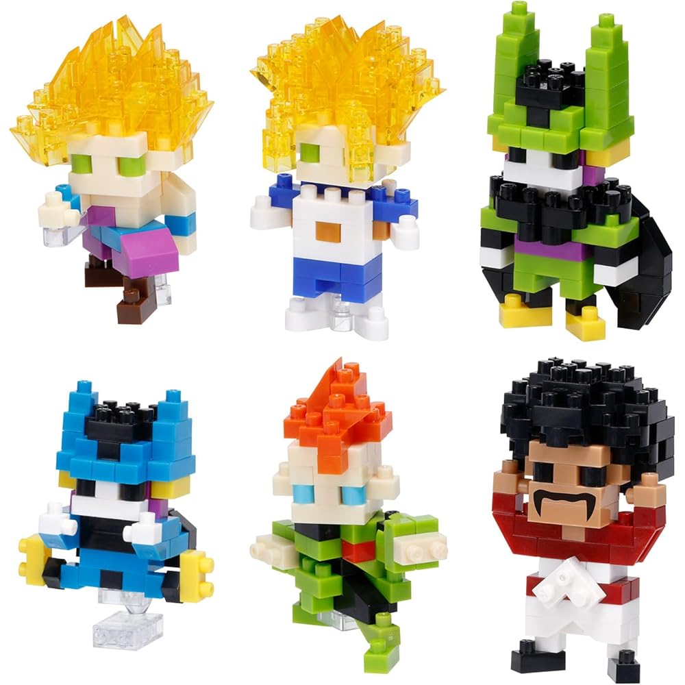 Kawada Nano Block Mini Nano Dragon Ball Z Vol.5 Box Set 6 Pieces Collectible Building Toys
Kawada Nano Block Mini Nano Dragon Ball Z Vol.5 Box Set 6 Pieces Collectible Building Toys