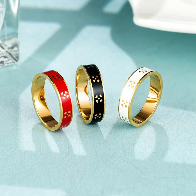 European-American Epoxy Four-Leaf Clover 18k Gold-Plated Titanium Steel Ring - Minimalist Women s Jewelry Size 8 белый
European-American Epoxy Four-Leaf Clover 18k Gold-Plated Titanium Steel Ring - Minimalist Women s Jewelry Size 8 белый