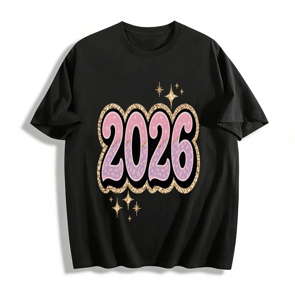 2026 Pink Purple Leopard Print New Year Casual Versatile Top Pure cotton T-shirt XXS
2026 Pink Purple Leopard Print New Year Casual Versatile Top Pure cotton T-shirt XXS