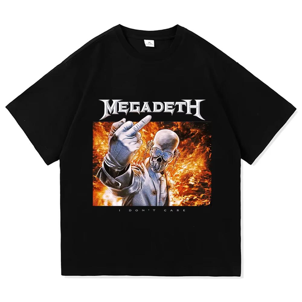 Megadeth I Don t Care Graphic Merch Tees O-neck Summer Short Sleeve Loose T-shirt Unisex Streetwear Hip Hop Heavy Mental Tshirts 5XL
Megadeth I Don t Care Graphic Merch Tees O-neck Summer Short Sleeve Loose T-shirt Unisex Streetwear Hip Hop Heavy Mental Tshirts 5XL