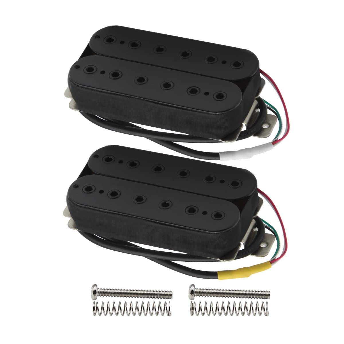 FLEOR Alnico 5 Electric Guitar Neck Pickup Bridge Pickup Set Black Double Coil Humbucker Pickup & 14-15K чёрный
FLEOR Alnico 5 Electric Guitar Neck Pickup Bridge Pickup Set Black Double Coil Humbucker Pickup & 14-15K чёрный