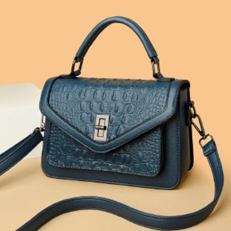 Fashion women s bag chain crossbody shoulder bag new crocodile pattern small square bag one size fits all
Fashion women s bag chain crossbody shoulder bag new crocodile pattern small square bag one size fits all