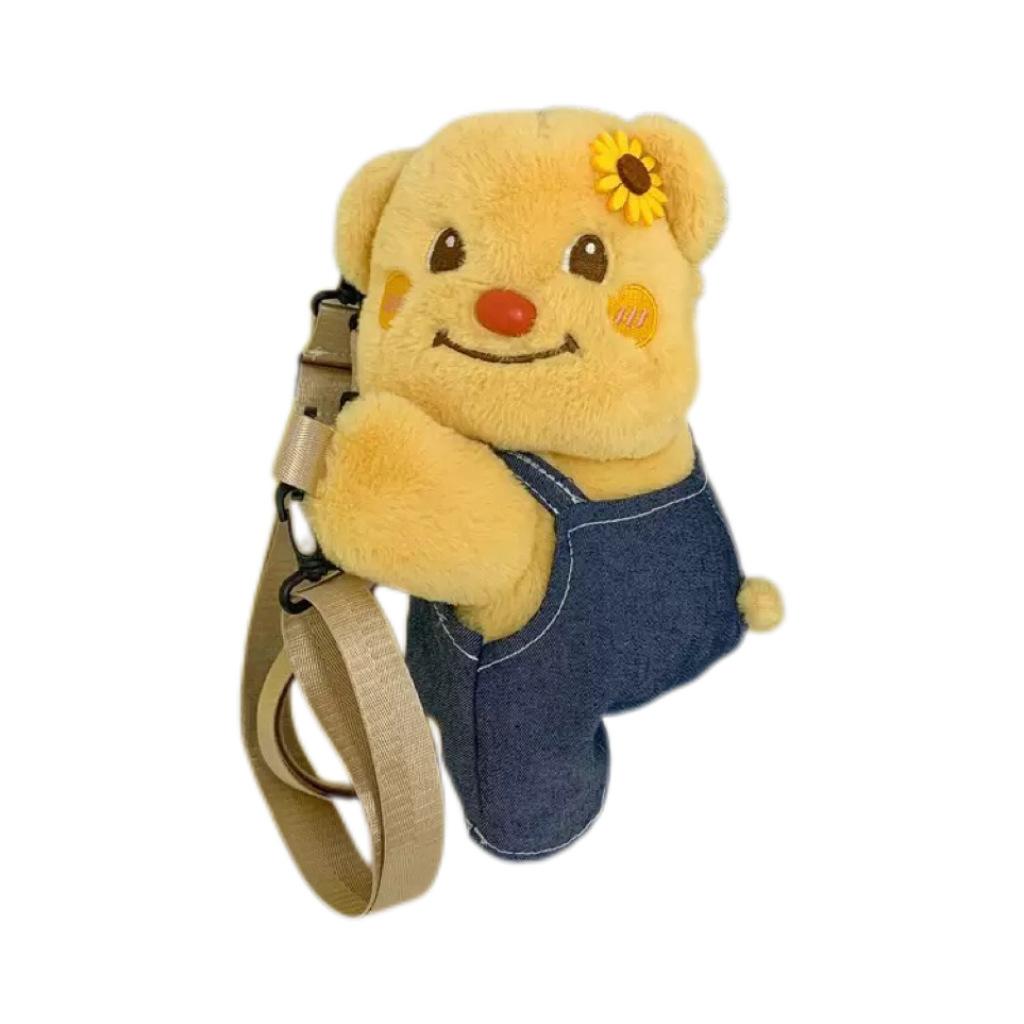 Plush Bear Butter Cute Doll Bag Cartoon Backpack For Kids And Outings Adults Pappa Bag
Plush Bear Butter Cute Doll Bag Cartoon Backpack For Kids And Outings Adults Pappa Bag