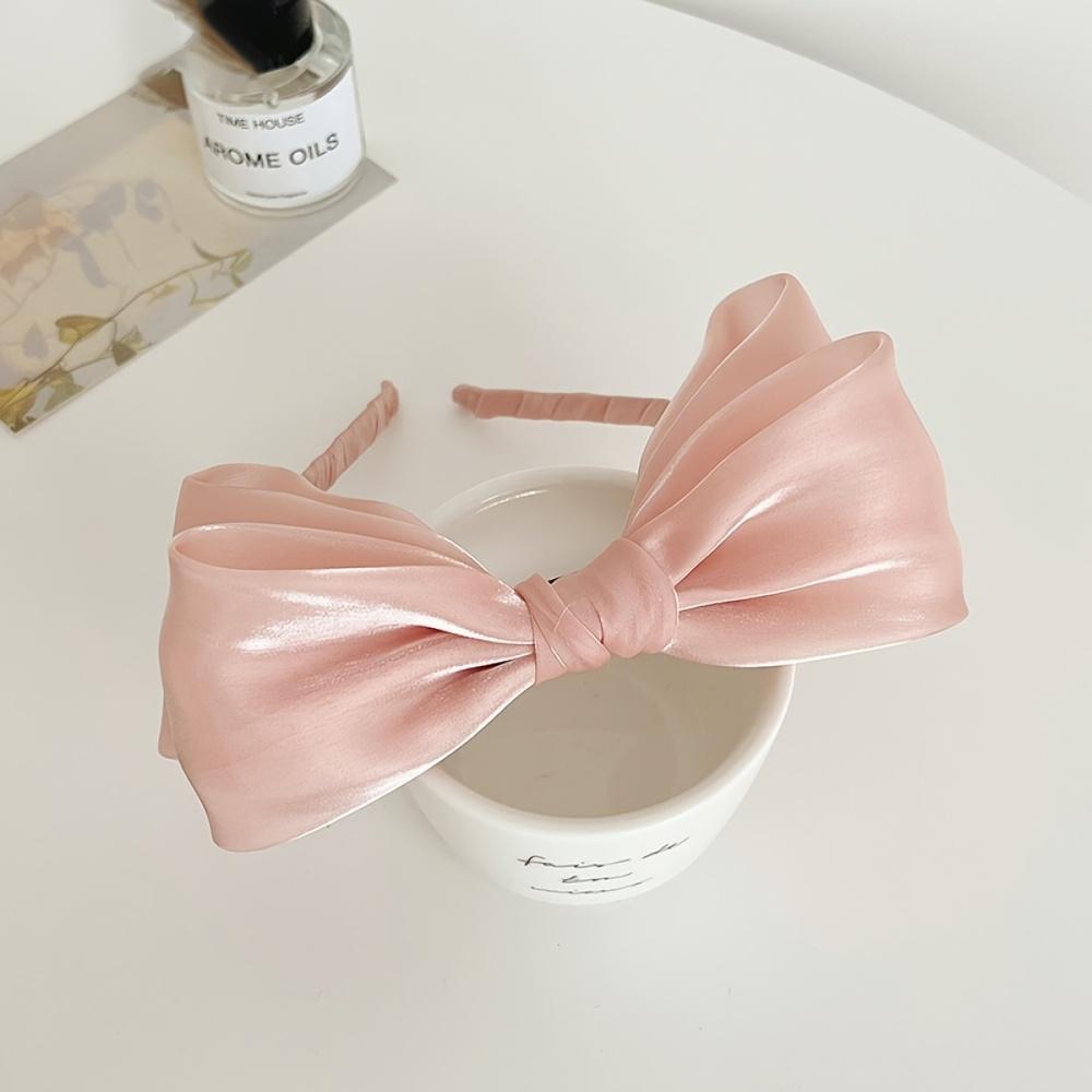 Double Layer Oversized Bow Headband for Ladies | Elegant Solid Color Simple Versatile Shopping Party Hair Clip
Double Layer Oversized Bow Headband for Ladies | Elegant Solid Color Simple Versatile Shopping Party Hair Clip