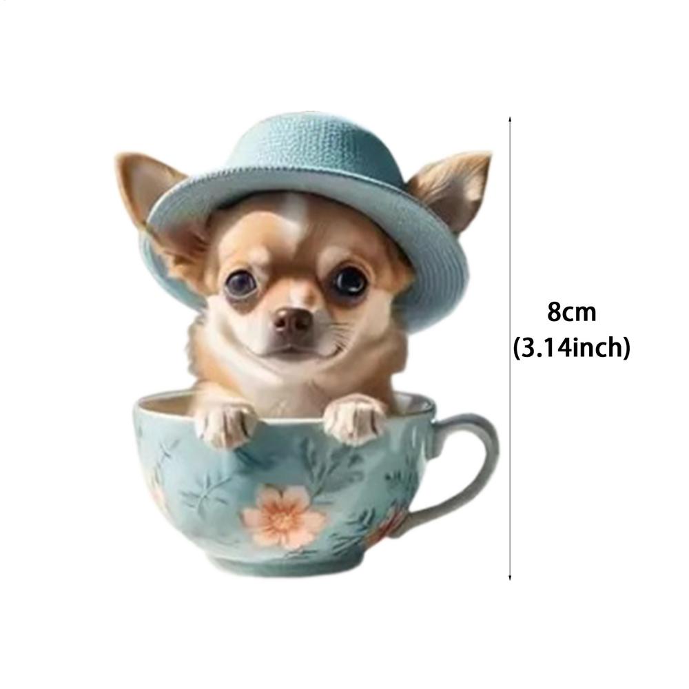 Car Dog Pendant For Rearview Mirror Car Decoration Dog Cup Design 2D Flat Acryli Car Rear View Mirror Decor Cute Car Ornament
Car Dog Pendant For Rearview Mirror Car Decoration Dog Cup Design 2D Flat Acryli Car Rear View Mirror Decor Cute Car Ornament