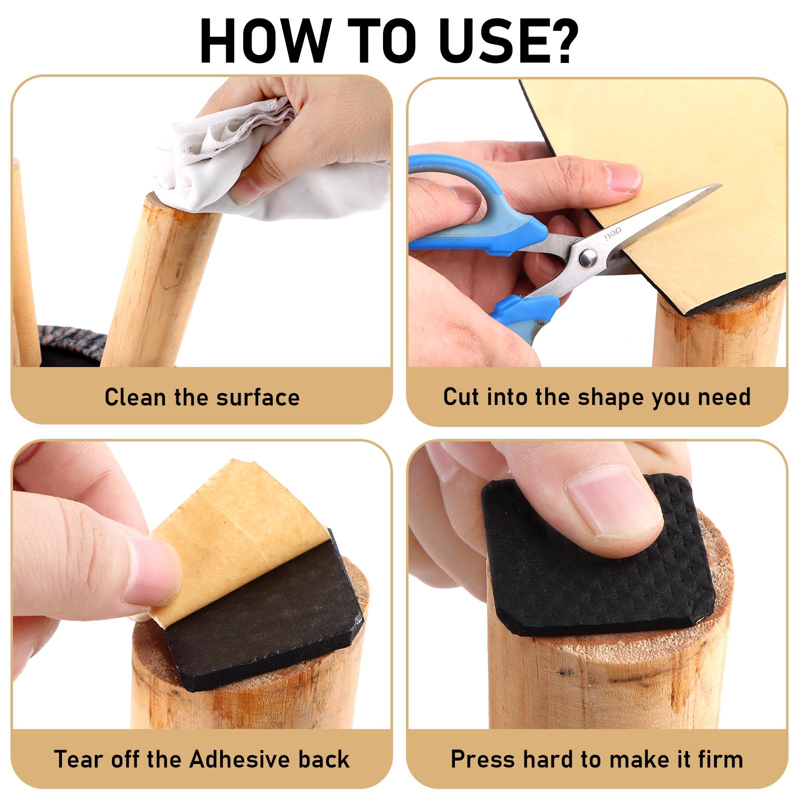 Furniture Pad Floor Protector Cuttable Non Slip Furniture Pad Self Adhesive Anti-Scratch Pad Grippers Reduce Noise Keep Furnitur
Furniture Pad Floor Protector Cuttable Non Slip Furniture Pad Self Adhesive Anti-Scratch Pad Grippers Reduce Noise Keep Furnitur