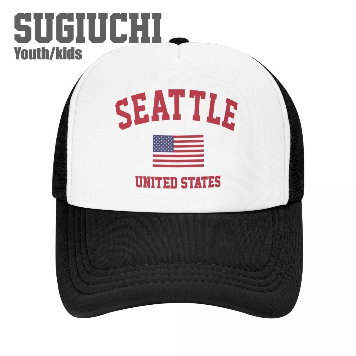 Kids Mesh Cap Hat Seattle Of USA United States City Baseball Caps for Youth Boys Girls Pupil Children s Hats Outdoor Unisex
Kids Mesh Cap Hat Seattle Of USA United States City Baseball Caps for Youth Boys Girls Pupil Children s Hats Outdoor Unisex