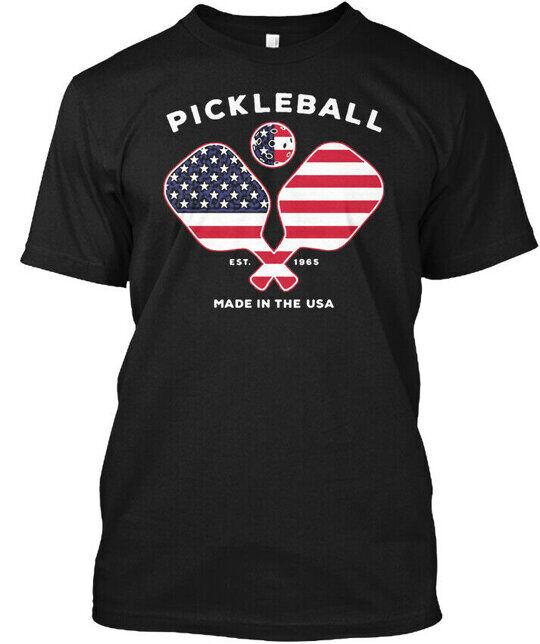 Pickleball Made In The Usa 1965 Est Unisex T-Shirt S
