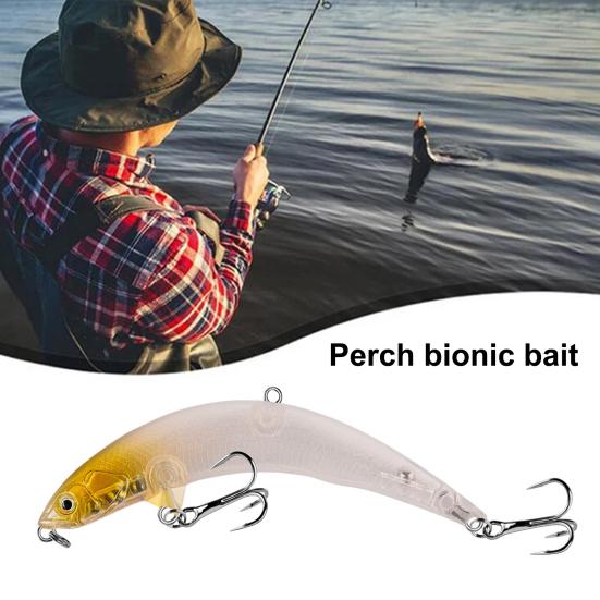 Yousheng 8CM/5.5G Topwater Curved Fishing Lure with Triple Hook Long Casting Floating Artificial Hard Bait Saltwater Freshwater Fishing Accessories D
Yousheng 8CM/5.5G Topwater Curved Fishing Lure with Triple Hook Long Casting Floating Artificial Hard Bait Saltwater Freshwater Fishing Accessories D