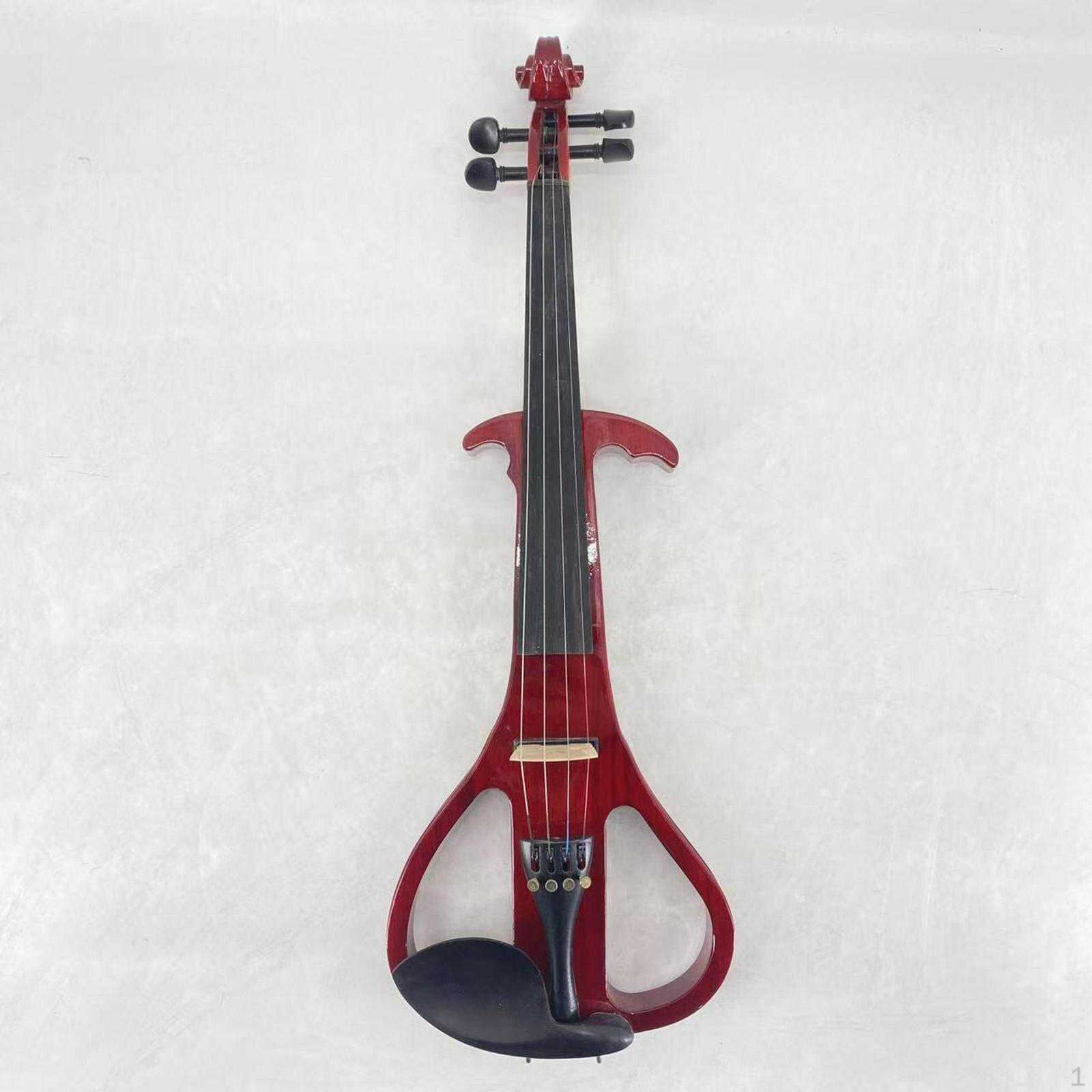 Electric Violin 4 Size 4/4 Ergonomic Lightweight with Bag Professional Exams Performance Beginner красный
Electric Violin 4 Size 4/4 Ergonomic Lightweight with Bag Professional Exams Performance Beginner красный