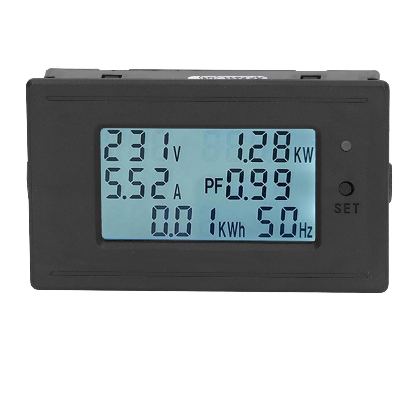 Battery Capacity Monitor Current Voltage Temperature Indicator Backlit LCD Display Battery Meter DC
Battery Capacity Monitor Current Voltage Temperature Indicator Backlit LCD Display Battery Meter DC