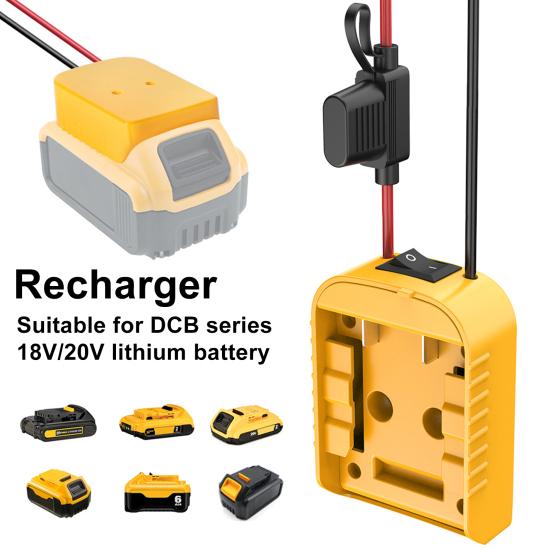 Для Starlink Mini Charger для Dewalt 18V/20V Batteries Plugging And Play DC Power Cable Compatible for Starlink Mini Dish Antenna Essential жёлтый
Для Starlink Mini Charger для Dewalt 18V/20V Batteries Plugging And Play DC Power Cable Compatible for Starlink Mini Dish Antenna Essential жёлтый