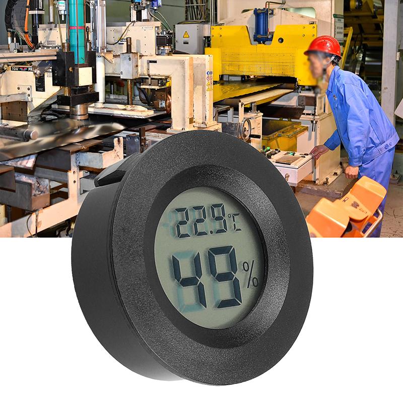 Round Embedded Electronic Mini LCD Digital Thermometer Humidity Thermometer Hygrometer Reptile 1pcs
Round Embedded Electronic Mini LCD Digital Thermometer Humidity Thermometer Hygrometer Reptile 1pcs