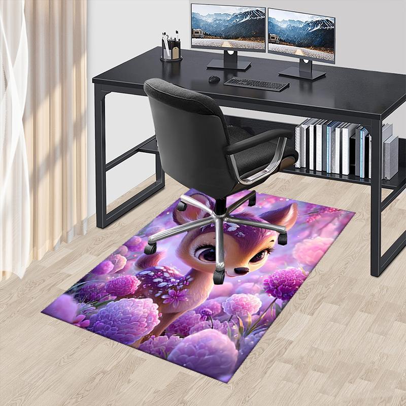 1pc Anime Deer with Flowers Chair Mat Office Desk Pad, Non Slip Carpet for Home Decor, Suitable for All Seasons, Gaming Room 60cm by 90cm
1pc Anime Deer with Flowers Chair Mat Office Desk Pad, Non Slip Carpet for Home Decor, Suitable for All Seasons, Gaming Room 60cm by 90cm