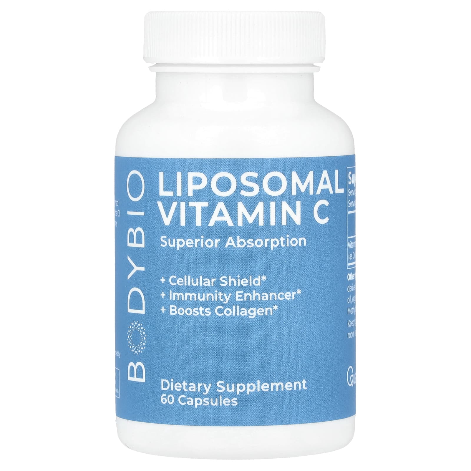 Liposomal Vitamin C, 60 Capsules
Liposomal Vitamin C, 60 Capsules