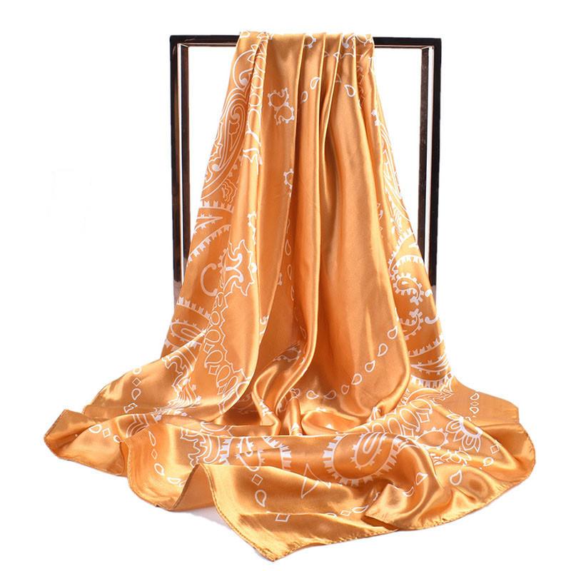 90cm Floral Print Silk Square Scarf Women Soft Satin Kerchief Hairband Neckerchief Head Hijab Lady Headband Foulard Bag Ribbon 90X90cm
90cm Floral Print Silk Square Scarf Women Soft Satin Kerchief Hairband Neckerchief Head Hijab Lady Headband Foulard Bag Ribbon 90X90cm
