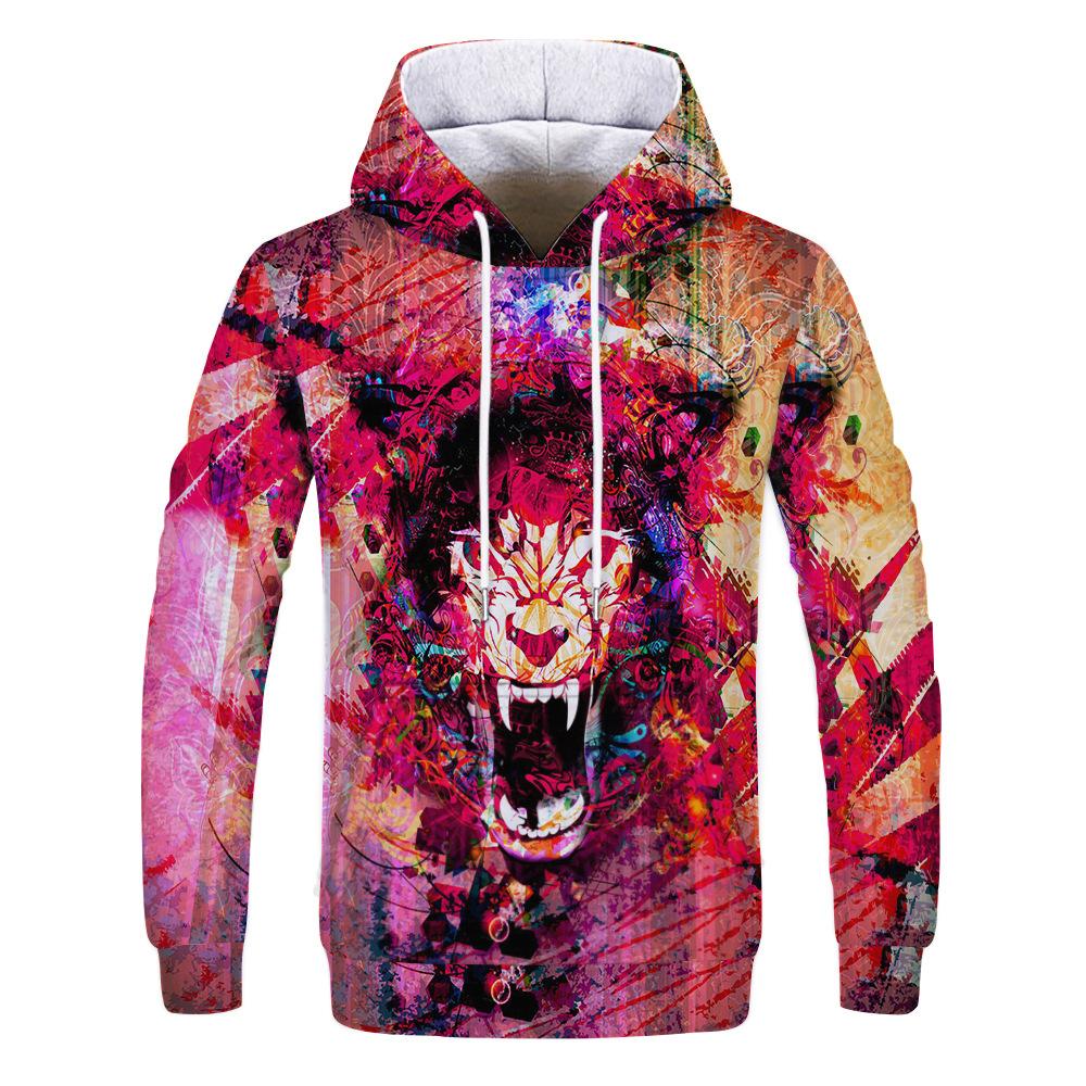 Мужская повседневная толстовка с капюшоном весна-осень с рисунком животных, 3D-цифровой печатью, спортивный свитер-пуловер 4XL
Мужская повседневная толстовка с капюшоном весна-осень с рисунком животных, 3D-цифровой печатью, спортивный свитер-пуловер 4XL