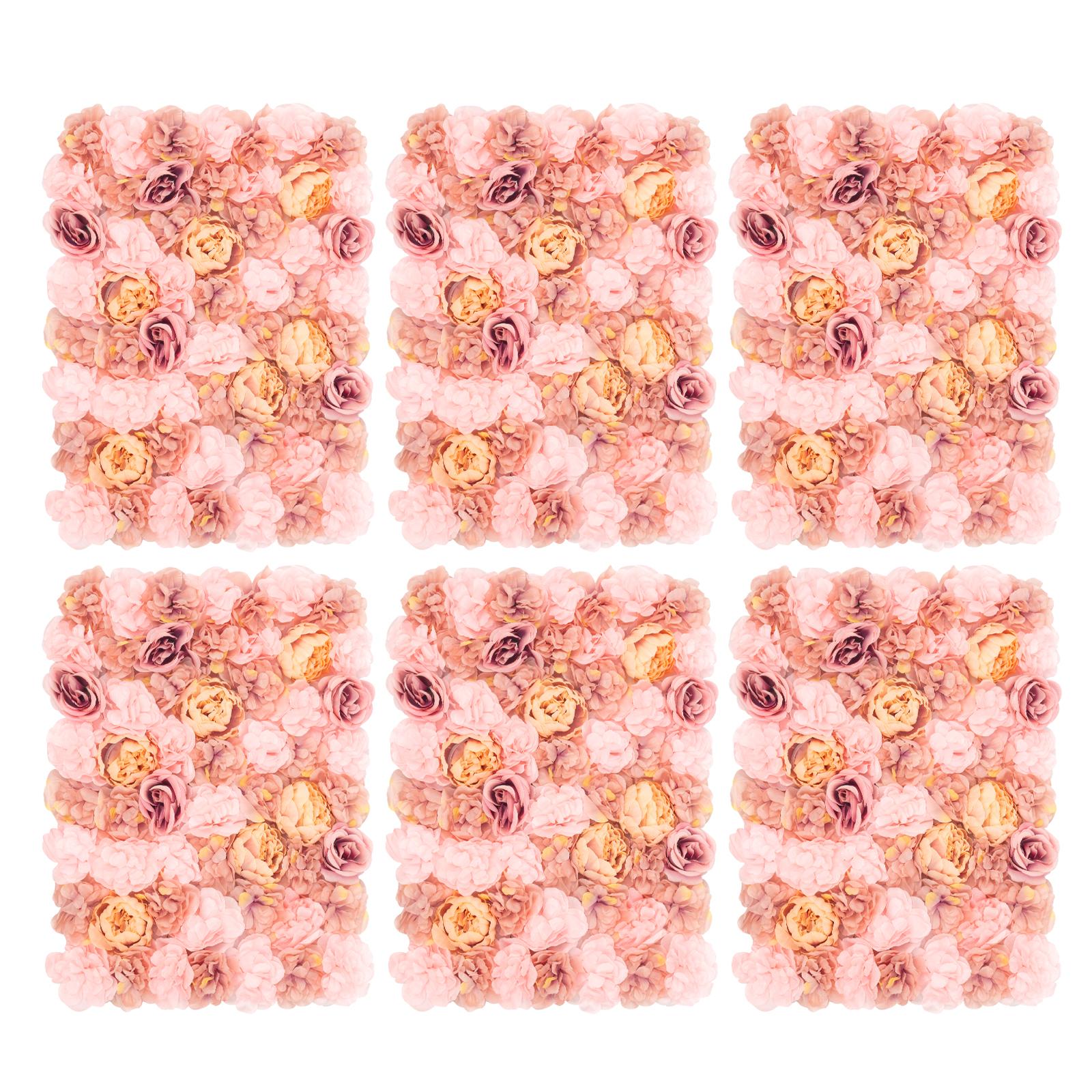 6PCS Autumn Pink Silk Flower Wall Panels, Artificial Realistic DIY Home Wedding Decor, Waterproof
6PCS Autumn Pink Silk Flower Wall Panels, Artificial Realistic DIY Home Wedding Decor, Waterproof