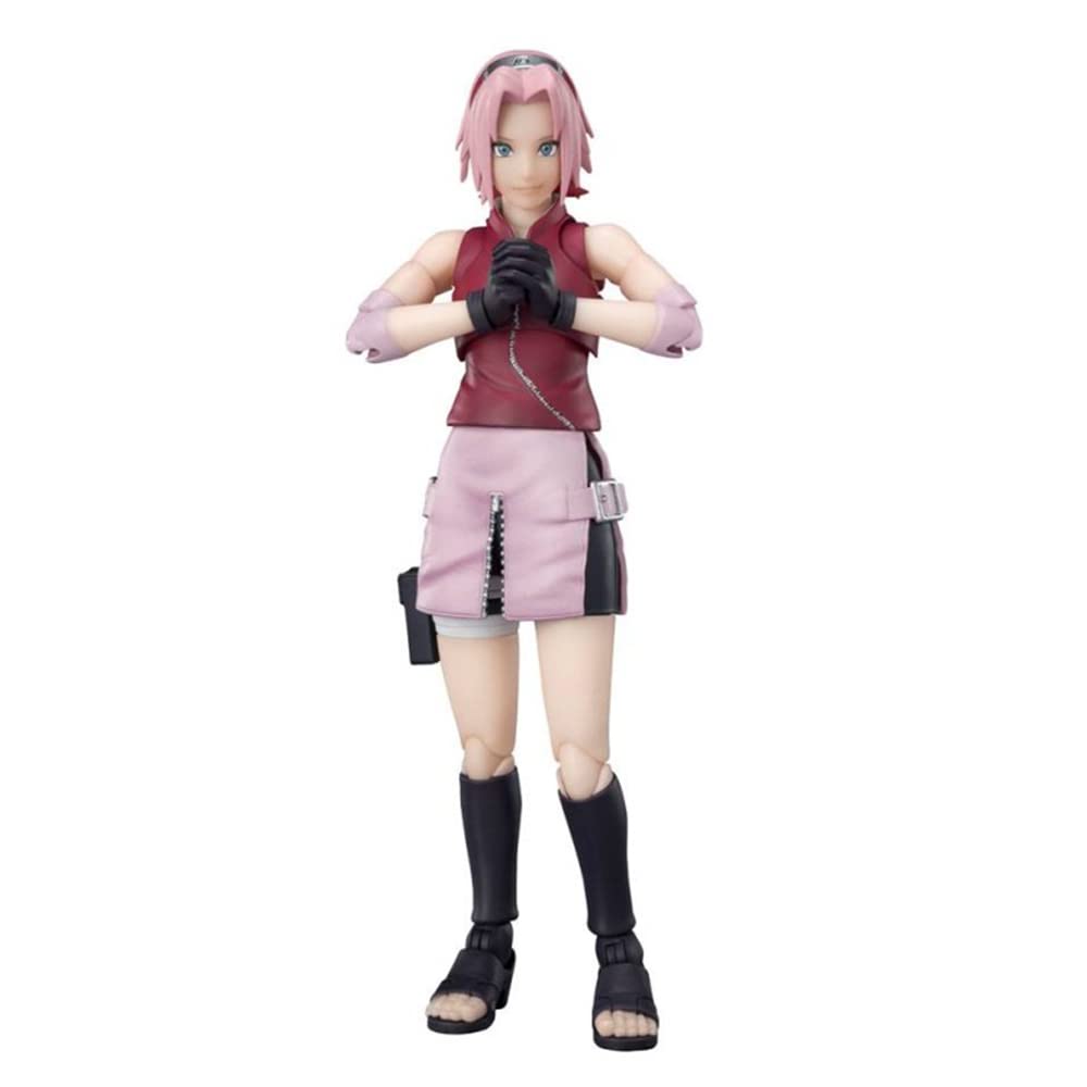 S.H.Figuarts NARUTO Shippuden Sakura Haruno - Competitive spirit inherited from the master - Approx. 135mm PVC & ABS painted movable figure BAS63448
S.H.Figuarts NARUTO Shippuden Sakura Haruno - Competitive spirit inherited from the master - Approx. 135mm PVC & ABS painted movable figure BAS63448
