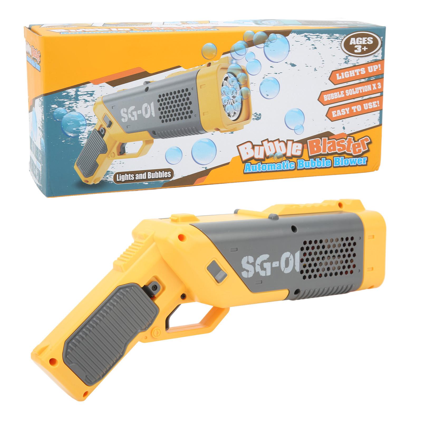 Bubble Machine with Lights Powerful Motor Portable Automatic Bubble Maker for Children Over 3 Years
Bubble Machine with Lights Powerful Motor Portable Automatic Bubble Maker for Children Over 3 Years