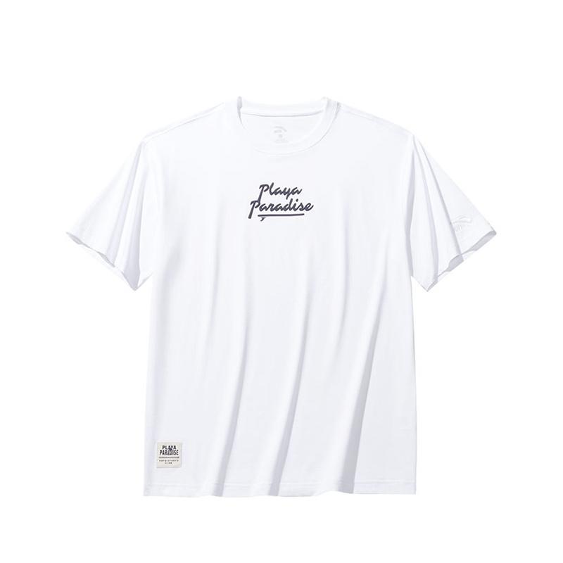 Anta Casual Simple Solid Color Round Neck Loose Short Sleeve T-Shirt Men Tops Snow-White 152528110-1 S
Anta Casual Simple Solid Color Round Neck Loose Short Sleeve T-Shirt Men Tops Snow-White 152528110-1 S