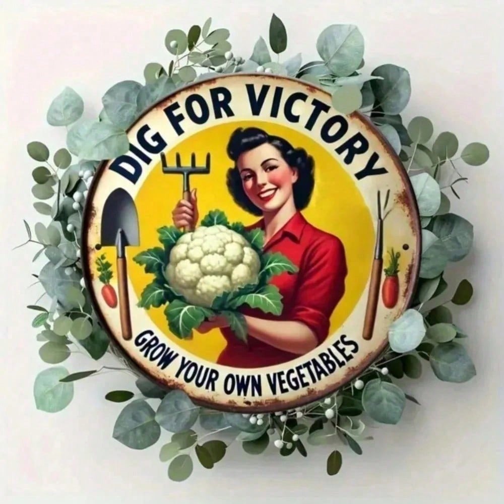 Vintage Round Tin Sign 8x8 Inch Retro Metal Plaque Rustic Wall Decor for Kitchen Garden Home різнокольоровий
Vintage Round Tin Sign 8x8 Inch Retro Metal Plaque Rustic Wall Decor for Kitchen Garden Home різнокольоровий