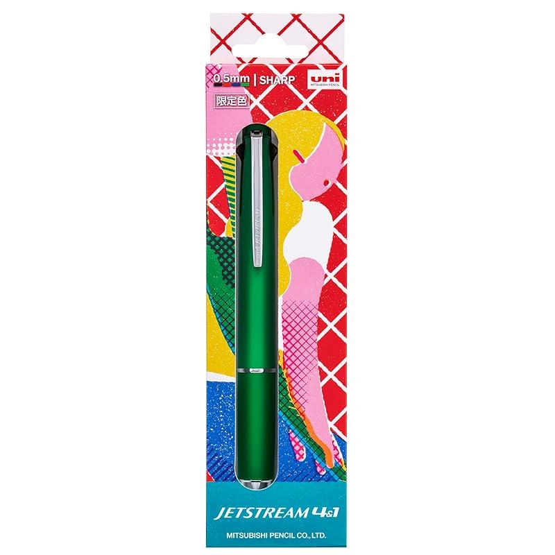 mitsubishi pencil multifunction pen jet stream 4&1 limited gift package 0.5 green MSXE51005G23
mitsubishi pencil multifunction pen jet stream 4&1 limited gift package 0.5 green MSXE51005G23