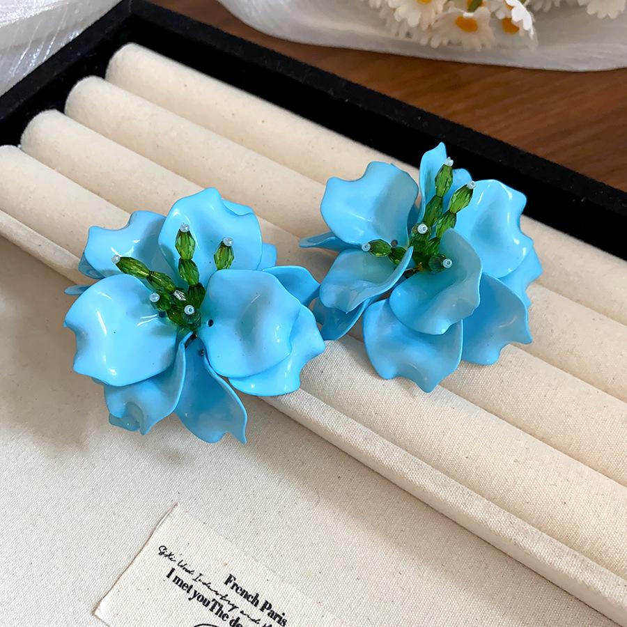 Silver Needle Acrylic Three-dimensional Flower Earrings Female Mori Small Fresh Cute Sweet Earrings Seaside Holiday Earrings
Silver Needle Acrylic Three-dimensional Flower Earrings Female Mori Small Fresh Cute Sweet Earrings Seaside Holiday Earrings