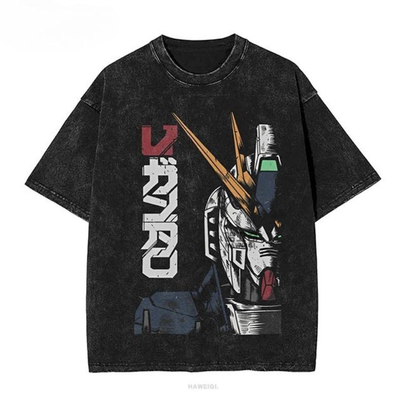 Japanese anime Gundam Summer New washed unisex Tshirt trend pattern Harajuku street shortsleeved Loose YK quality shirt 2XL
Japanese anime Gundam Summer New washed unisex Tshirt trend pattern Harajuku street shortsleeved Loose YK quality shirt 2XL