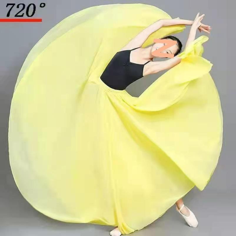 Double-layer Chiffon Skirt, High-waist Ethnic Dance, Purple Square Dance Skirt, 720-degree Swing Dance Skirt 100
Double-layer Chiffon Skirt, High-waist Ethnic Dance, Purple Square Dance Skirt, 720-degree Swing Dance Skirt 100