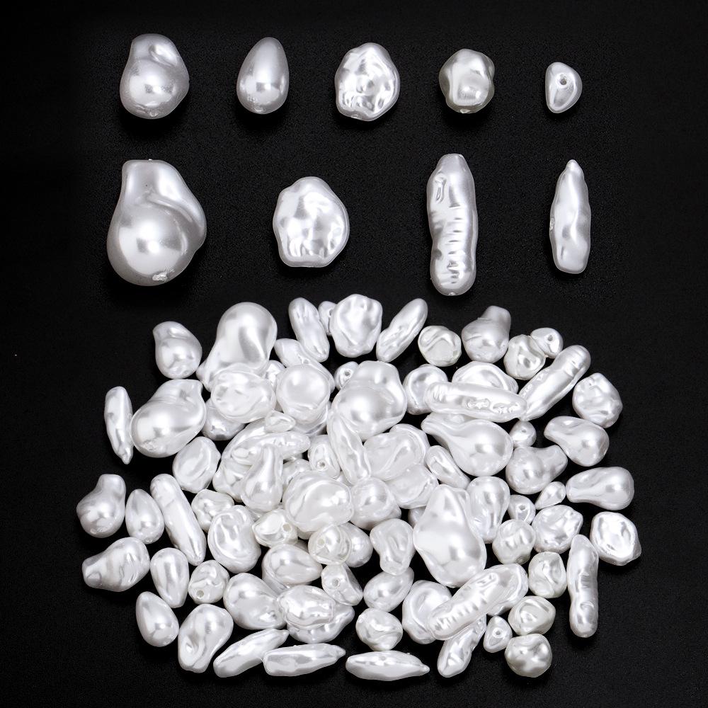 ABS Irregular Triangle White Imitation Pearl Beads - Semi-Finished, Straight Hole, Loose Beads See Details for Specific Size
ABS Irregular Triangle White Imitation Pearl Beads - Semi-Finished, Straight Hole, Loose Beads See Details for Specific Size